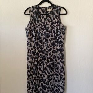Loft cheetah dress